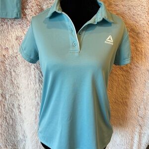 Reebok Women's Teal Polo Shirt & matching shorts
